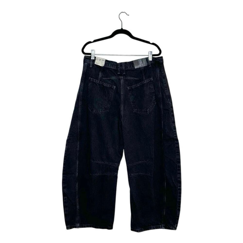 NWT We The Free People Lucky You Mid Rise Barrel Jeans Size 31 Short - Picture 5 of 8